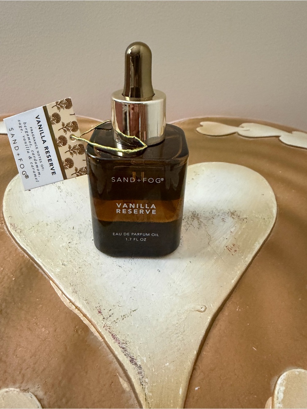 Sand + Fog Vanilla Reserve Eau de Parfum Oil - Amber Brown